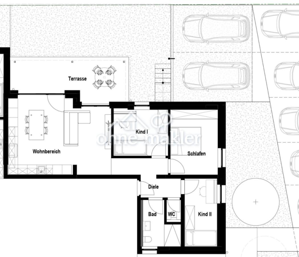 Grundrissvariante 4-Zimmer