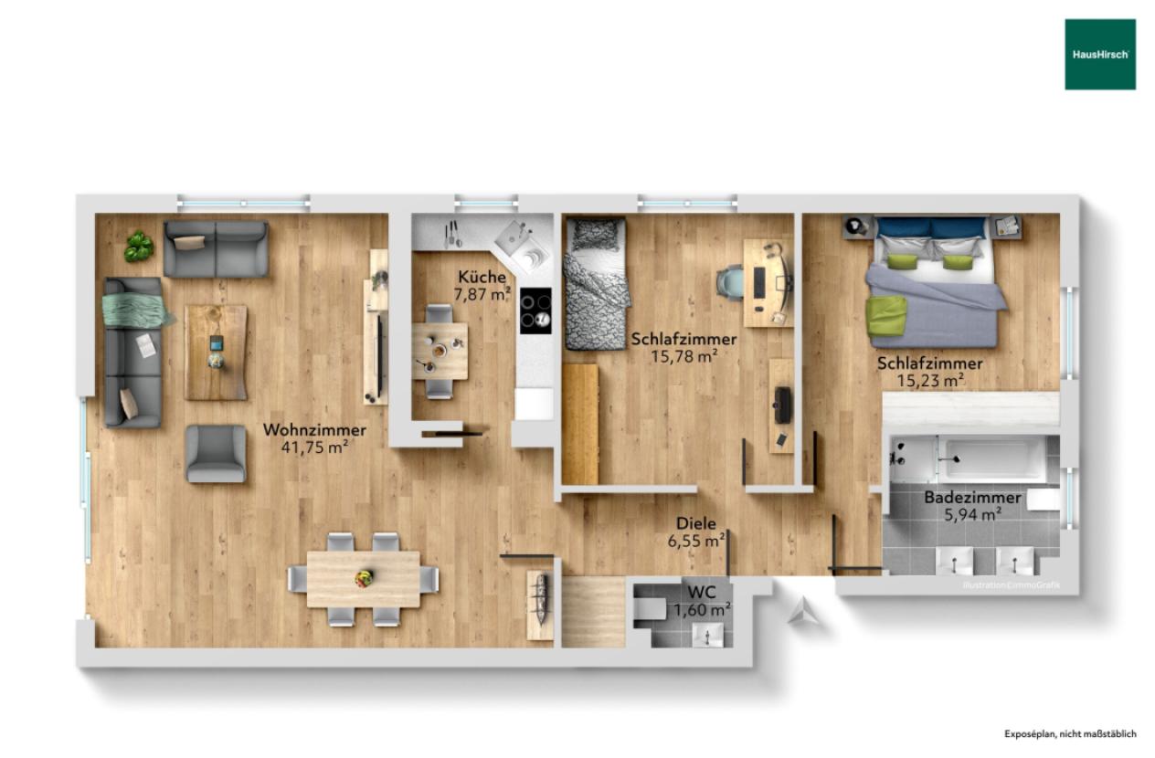 immoGrafik Exposeplan 31598037