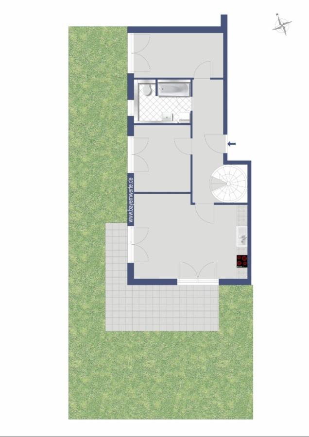 Grundriss Erdgeschoss WHG2
