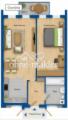 Grundriss d. Wohnung