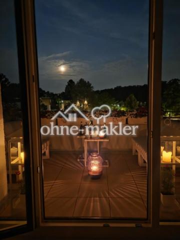 Vollmond über dem Südbalkon