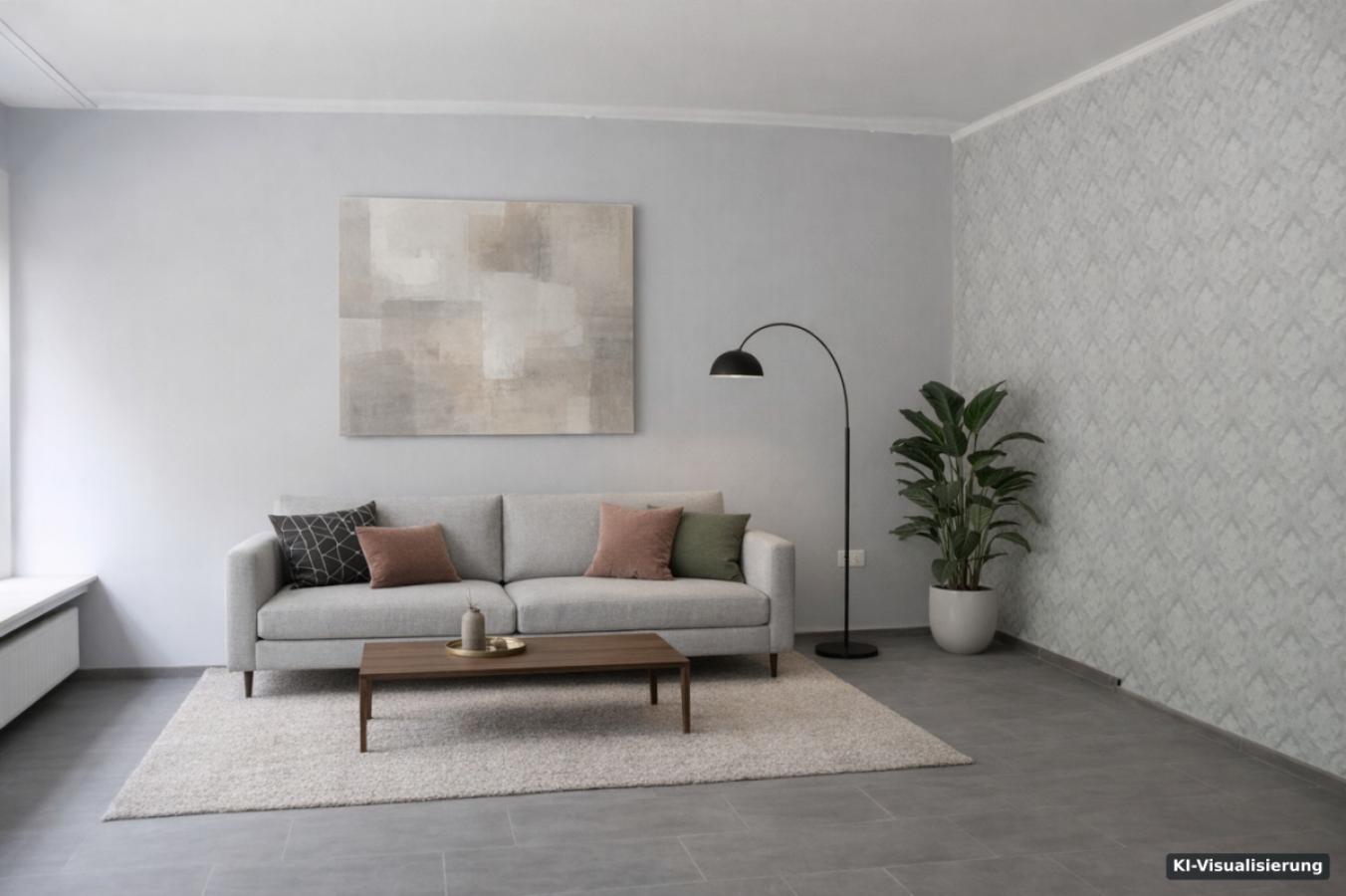 Wohnzimmer (KI-Visualisierung)