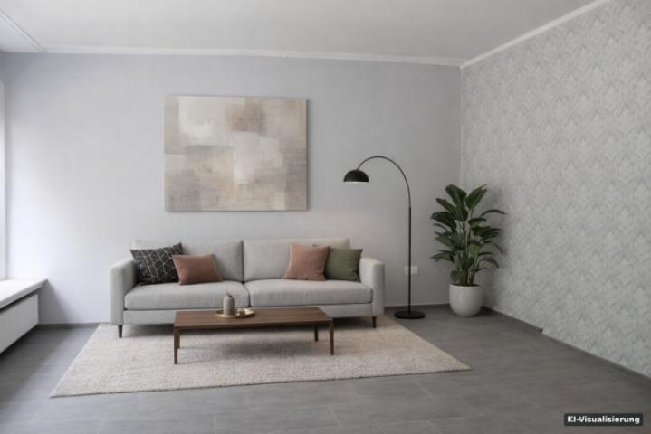 Wohnzimmer (KI-Visualisierung)