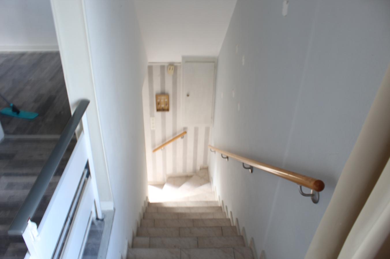 Treppe zum Obergeschoss