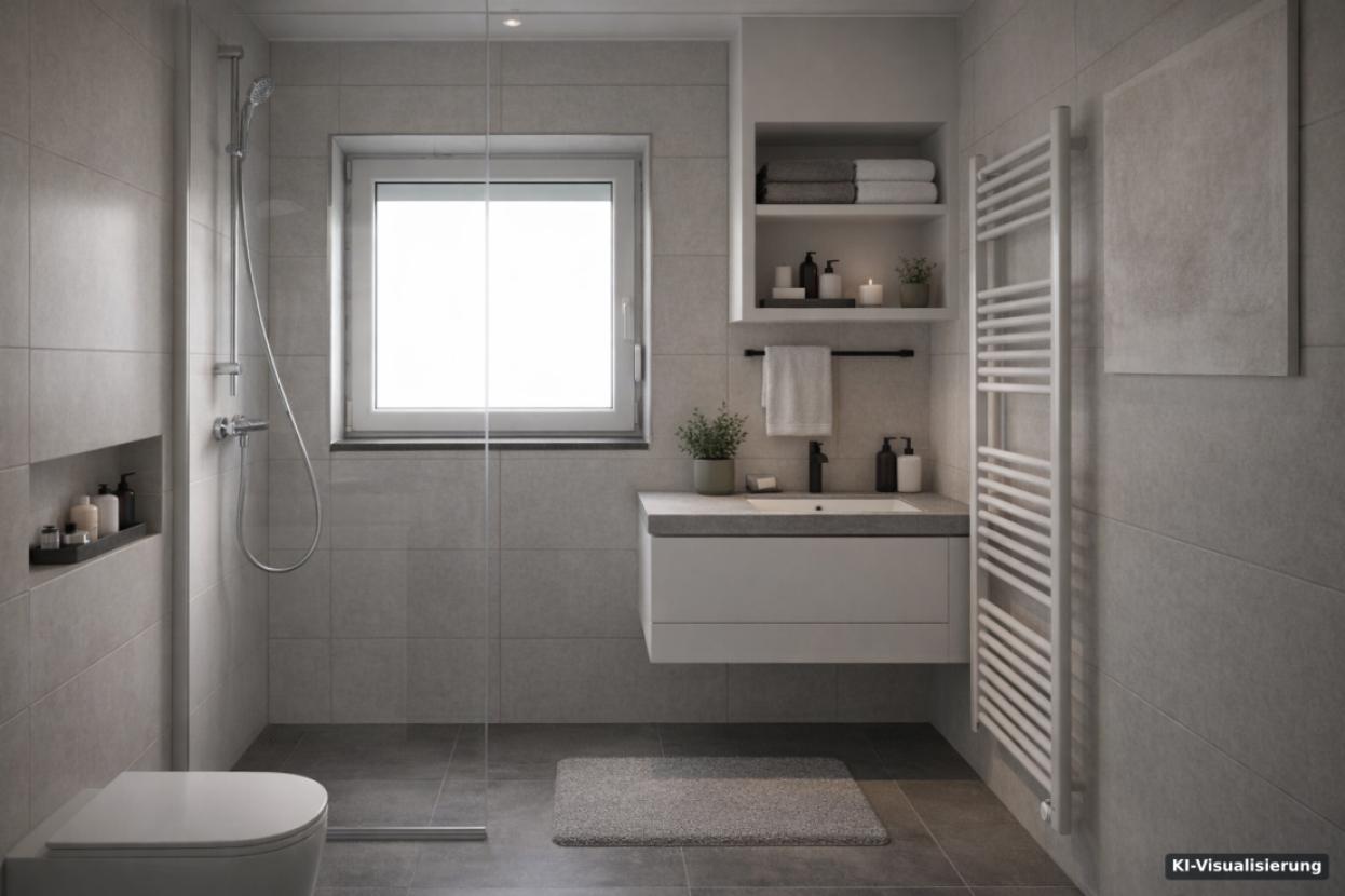 Badezimmer (KI-Visualisierung)