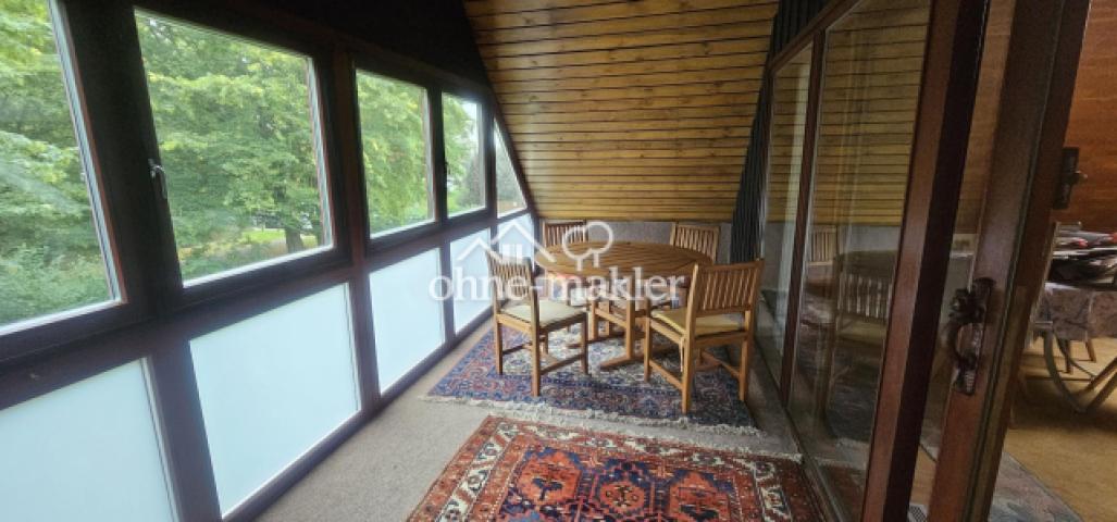 Balkon verglast