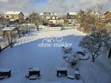 Blick vom Balkon Winterzeit