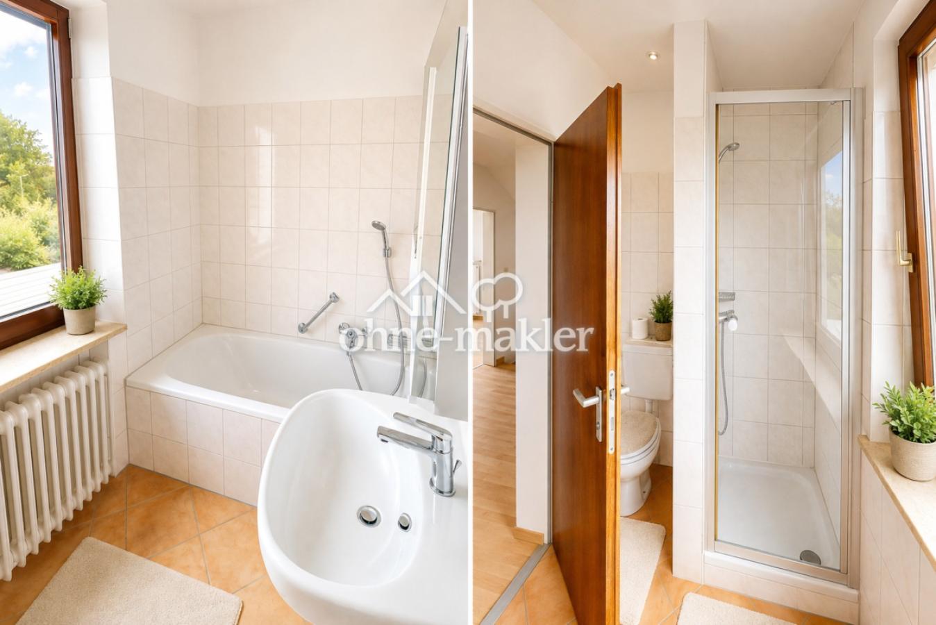Badezimmer visualisiert