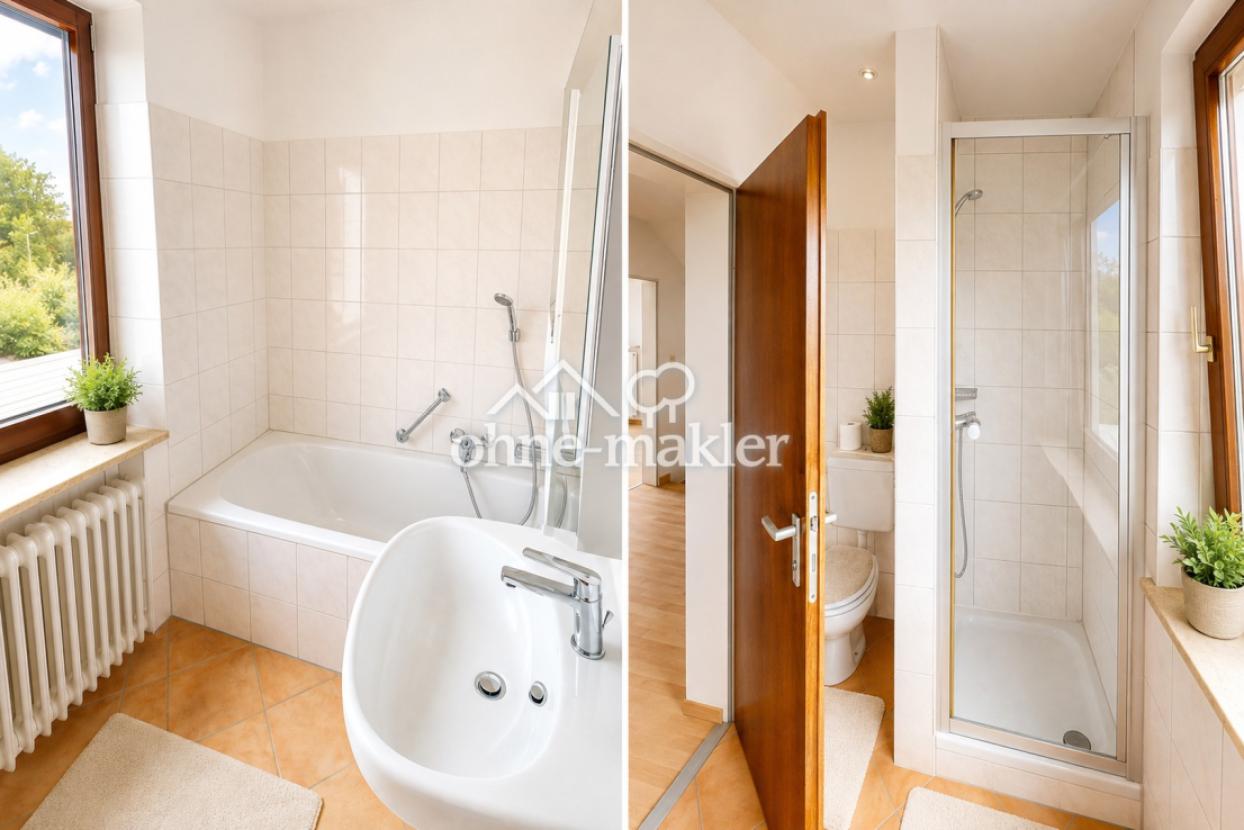 Badezimmer visualisiert