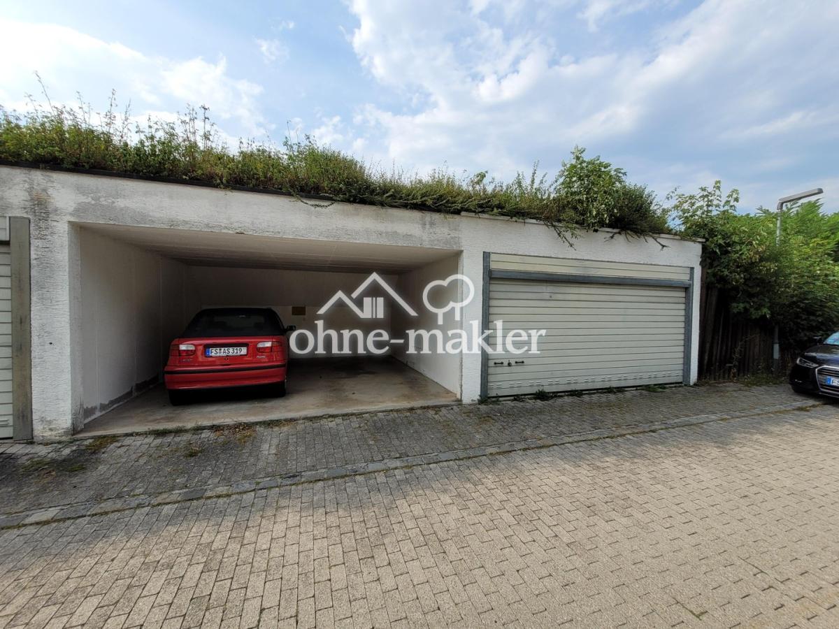 Überdachter Stellplatz