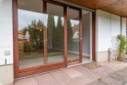 Terrasse, Eingang - Fensterfront