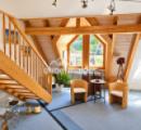 Gaube im Holzloft