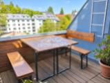 Terrasse mit freiem Blick