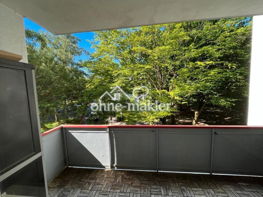 Blick vom Balkon 