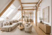 Wohnzimmer (KI-visualisiert)
