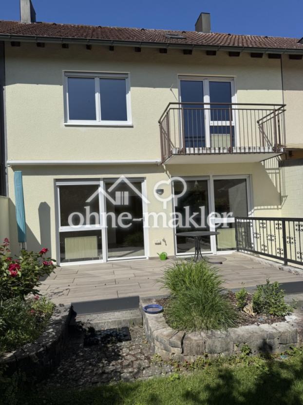 Rückseite des Hauses
