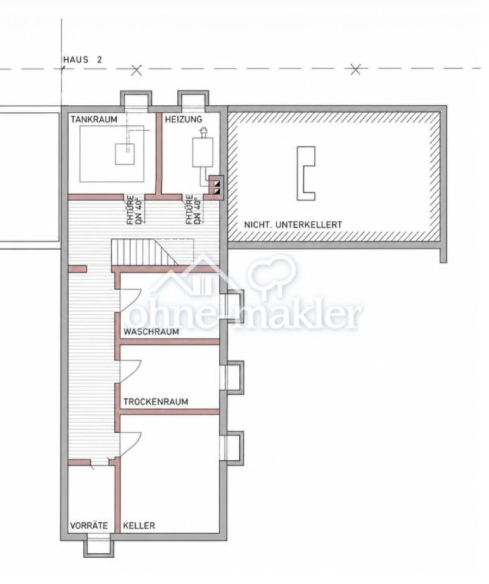 Grundriss Kellergeschoss