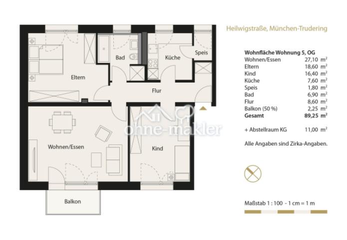 Grundriss Wohnung