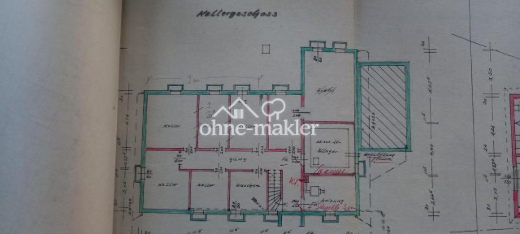 Grundriss Keller