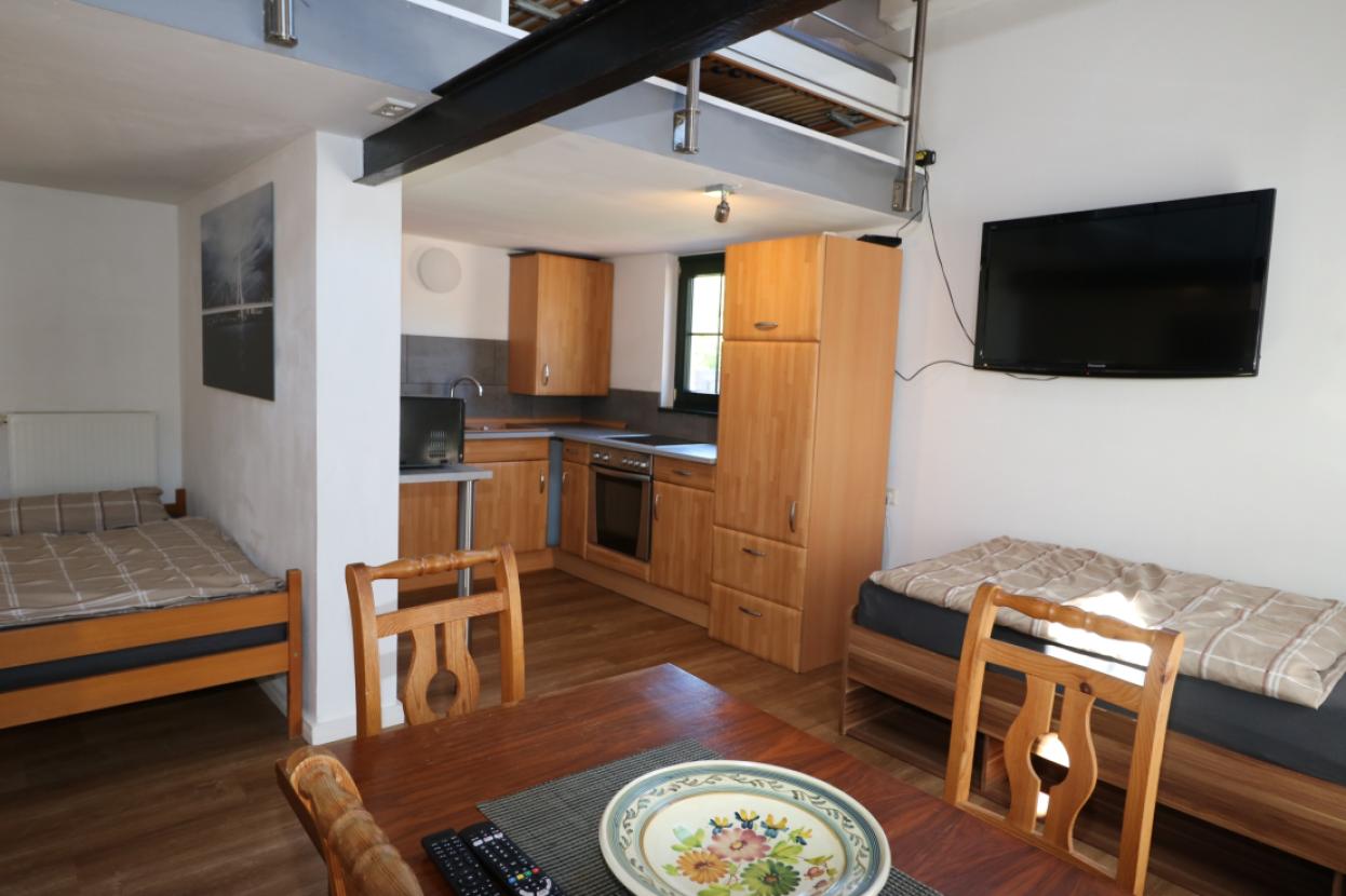 Küche/Essplatz Gäste-Loft