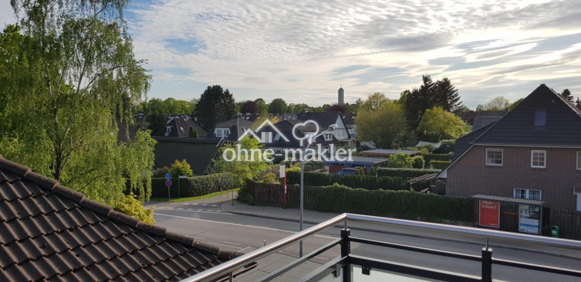 Blick vom Balkon 