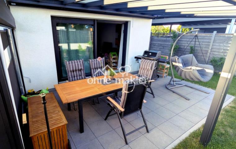 Südterrasse mit Übedachung