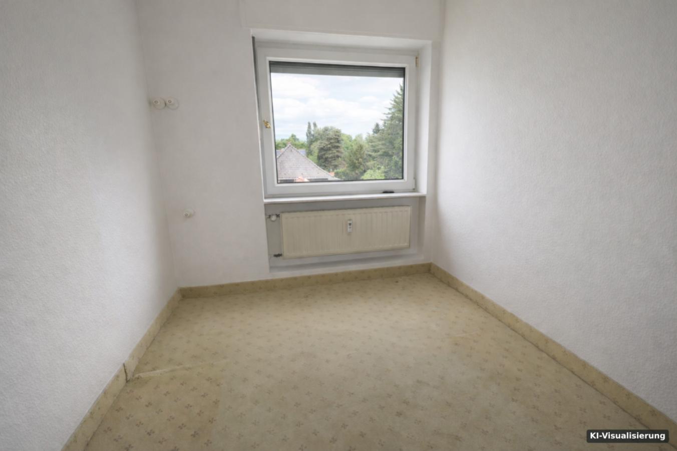 KI-Visualisierung – Arbeitszimmer