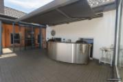 KI-Visualisierung – Outdoor-Küche Dachterrasse