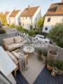 Balkon möbliert 