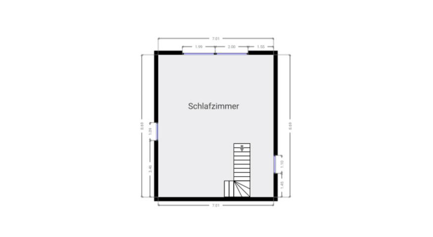 Grundriss Skizze DG