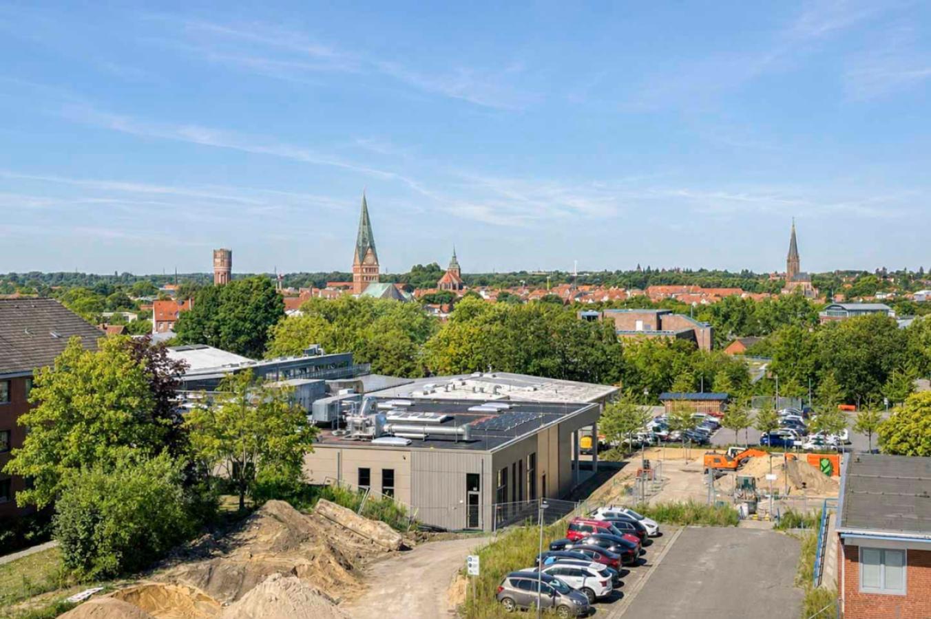 Ausblick vom Balkon