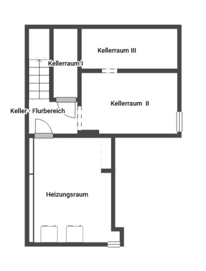 Grundriss Skizze UG
