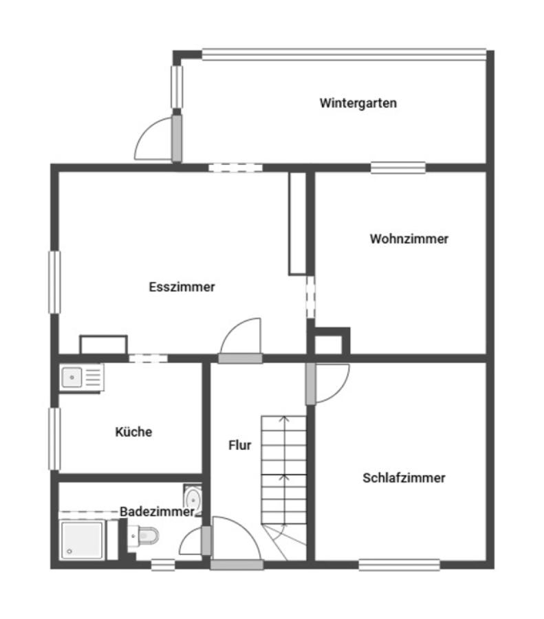 Grundriss Skizze EG