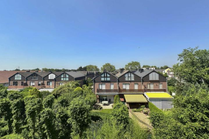 Blick vom Balkon