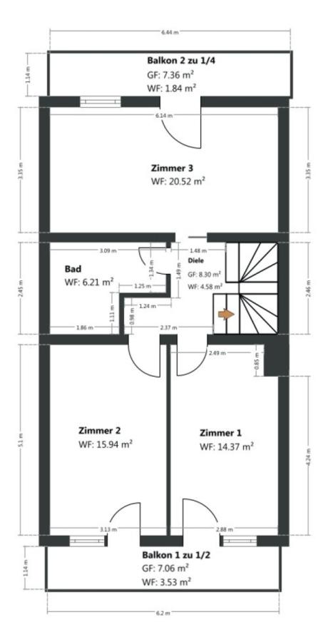 Grundriss Skizze OG