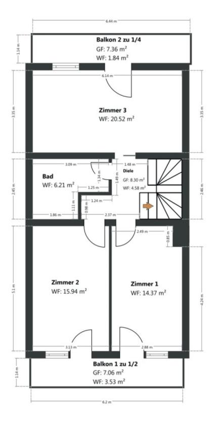 Grundriss Skizze OG