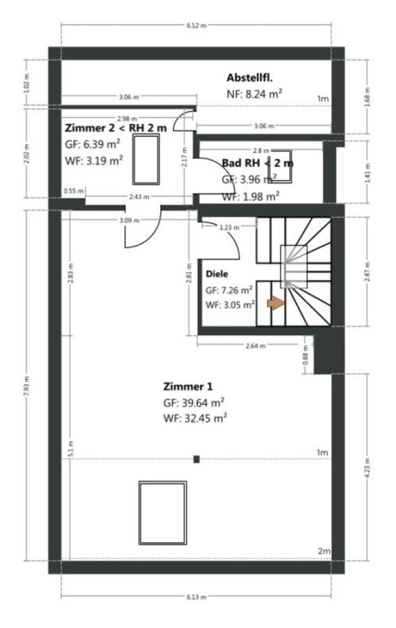 Grundriss Skizze DG