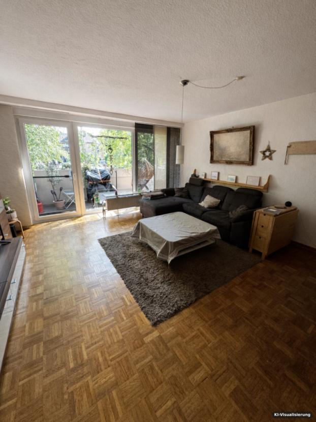 KI-Visualisierung – Wohnzimmer