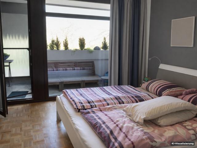 KI-Visualisierung – Schlafzimmer