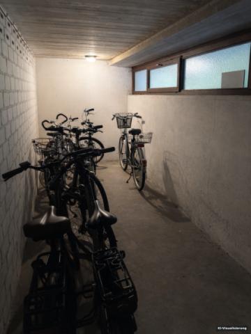 KI-Visualisierung – Fahrradkeller
