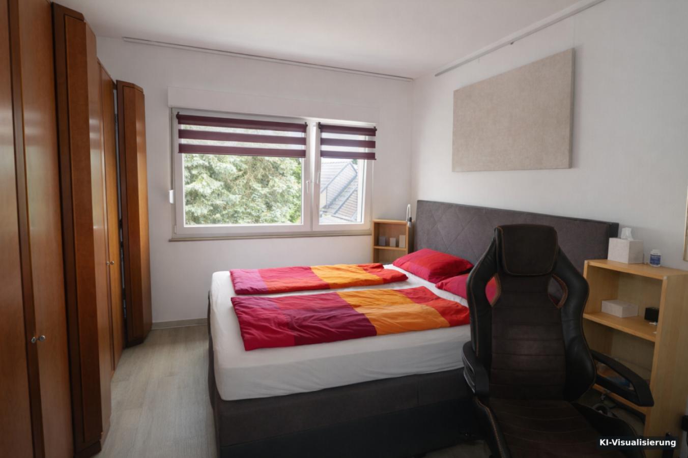 KI-Visualisierung – Schlafzimmer