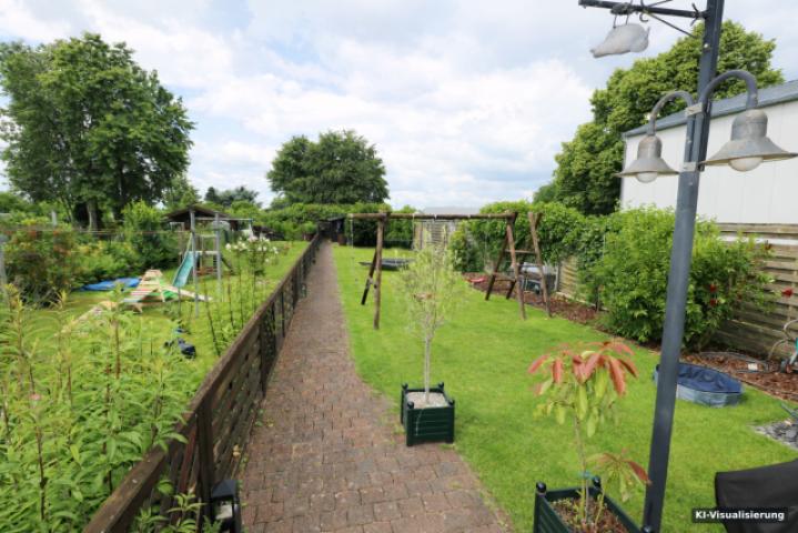 KI-Visualisierung – Garten