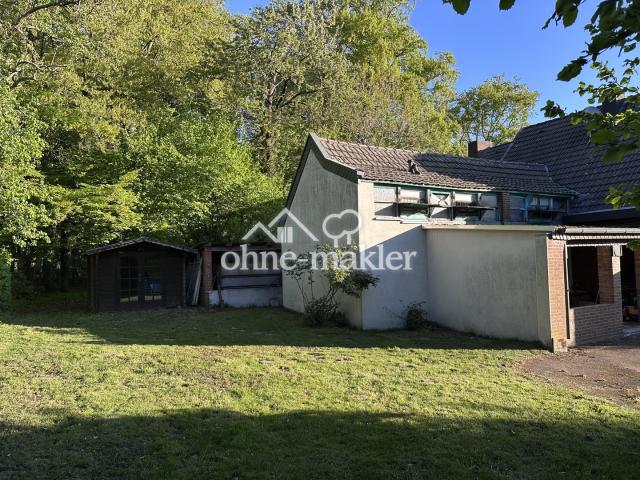 Rückseite des Hauses 