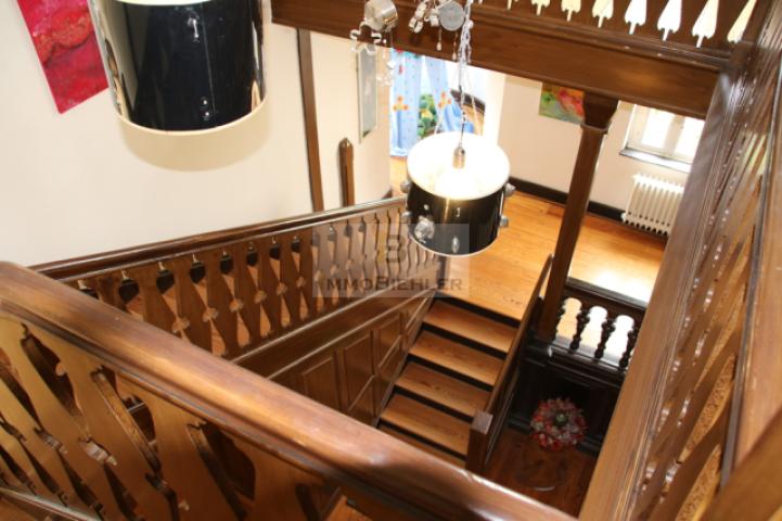 Historische Holztreppe