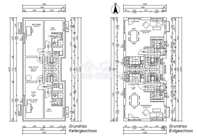 Grundrisse KG & EG