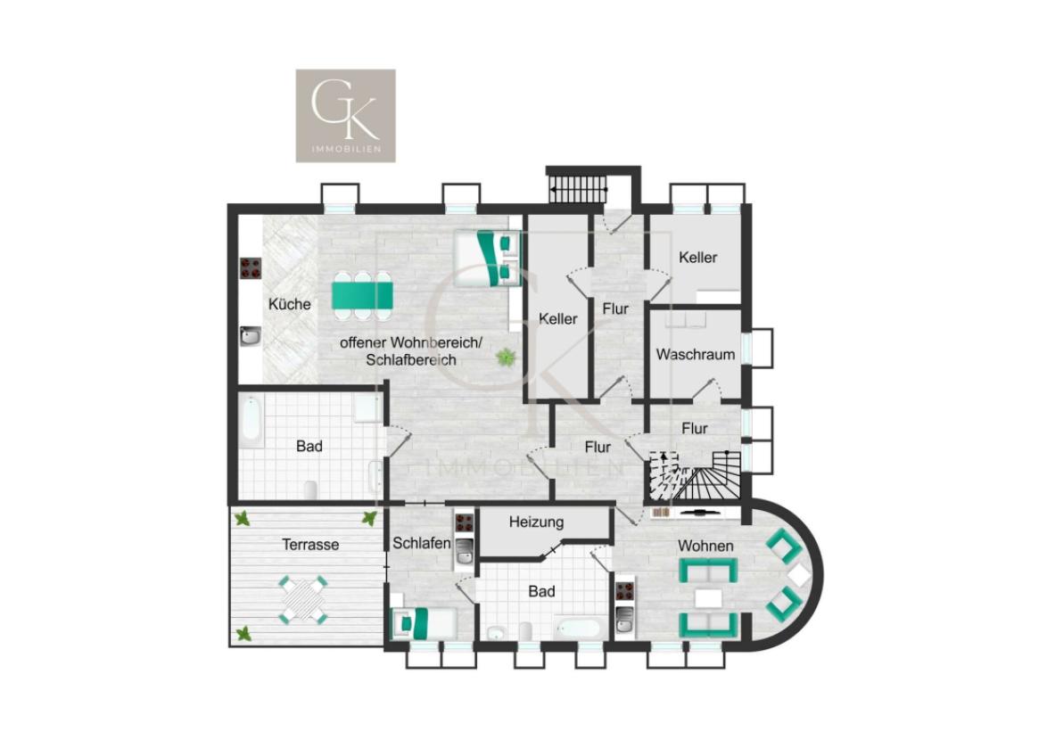 Grundriss UG 