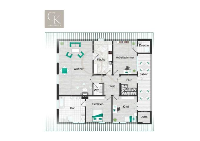 Grundriss DG 