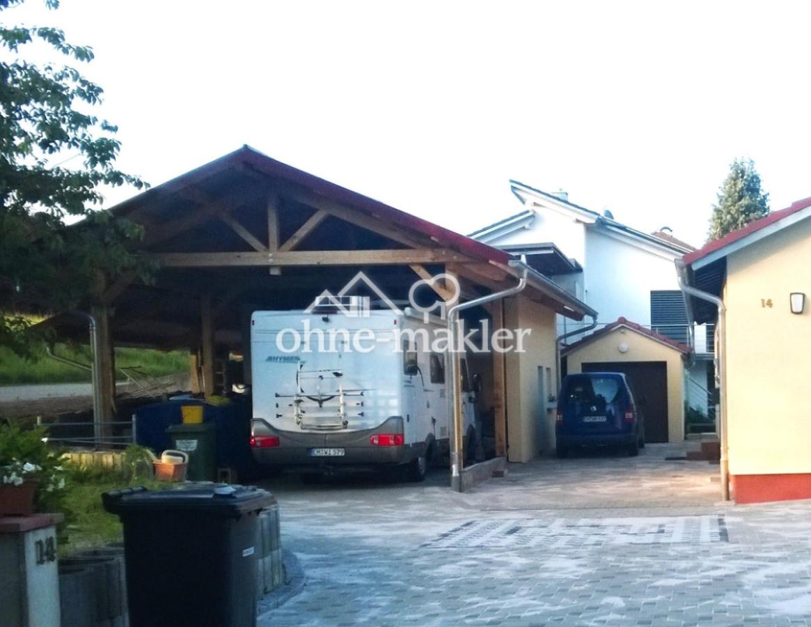 Doppel Carport mit 2 Räumen