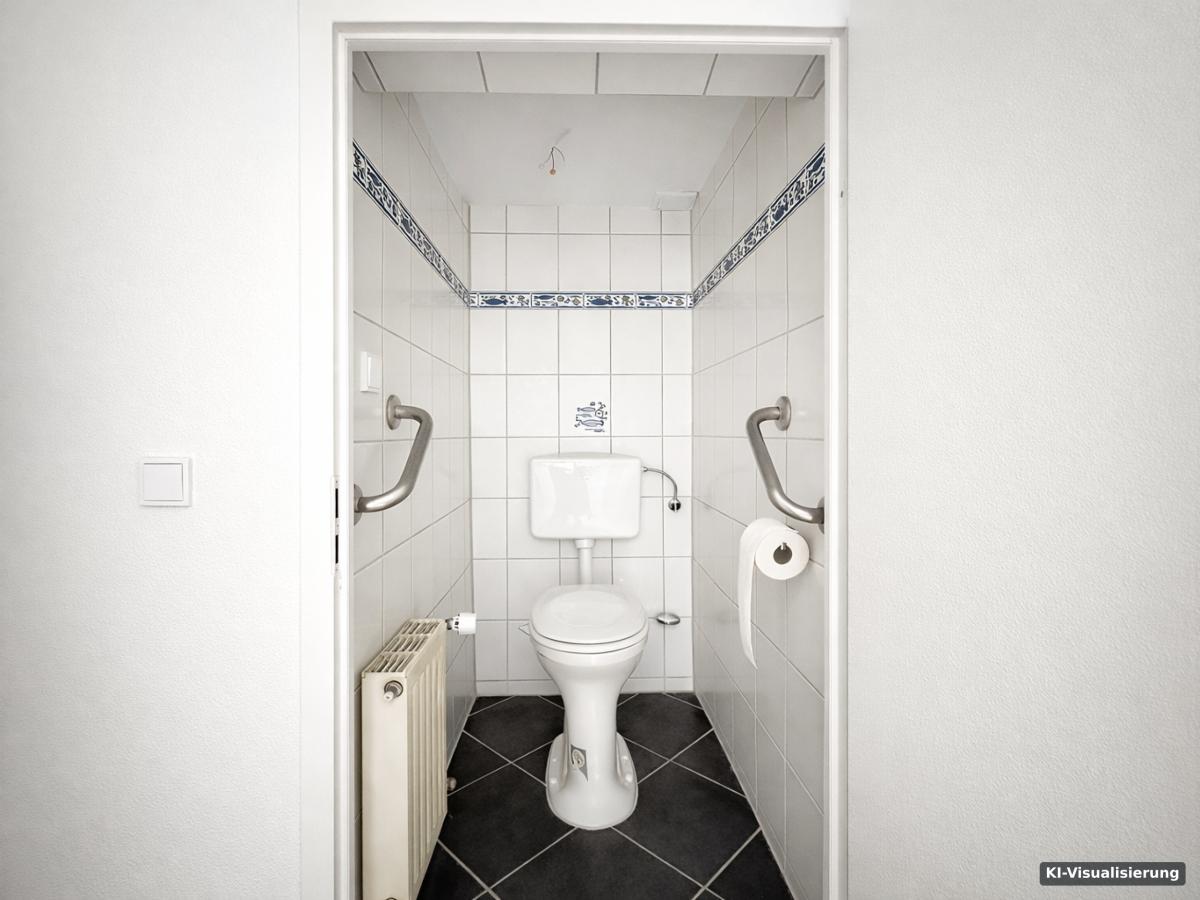 KI-Visualisierung – EG Gäste-WC