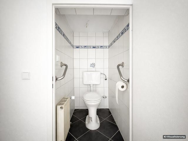 KI-Visualisierung – EG Gäste-WC